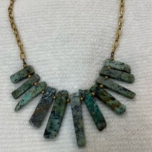 Bella Vita African Turquoise Healing Stone Necklace